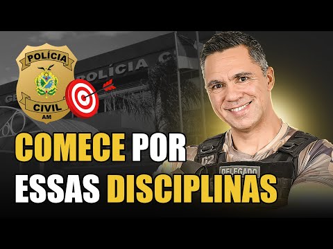 [PC AM]  AS DISCIPLINAS  QUE VOCÊ PRECISA ESTUDAR