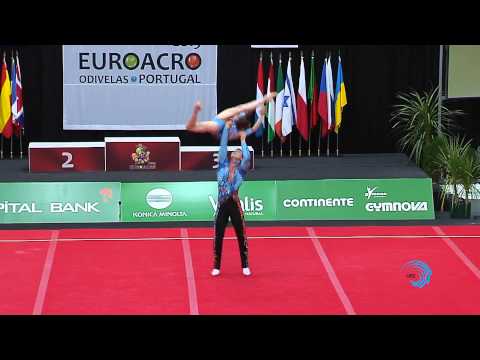 Svetlana GORSKAIA - Georgiy PATARAYA (Russia) -- Juniors Euroacro 2013