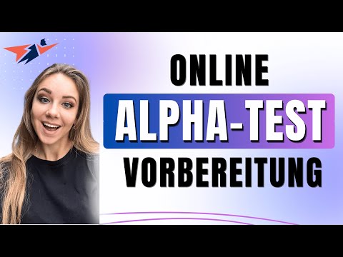 🎯 ALPHA Test & wie du ihn vorbereitest inkl. Beispielaufgaben | Assessment Center üben