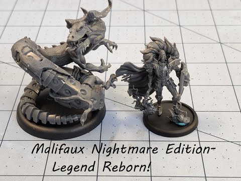 Malifaux- Legend Reforged! Nightmare Edition Hoffman!