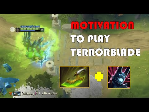 motivación para jugar terror Blade    MOTIVATION TO PLAY TERRORBLADE dota 2 #dota2moments #gamer