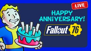 Celebrating the 7th Anniversary and Hanging out, discussing Fallout Fan Celebration!  | Fallout 76