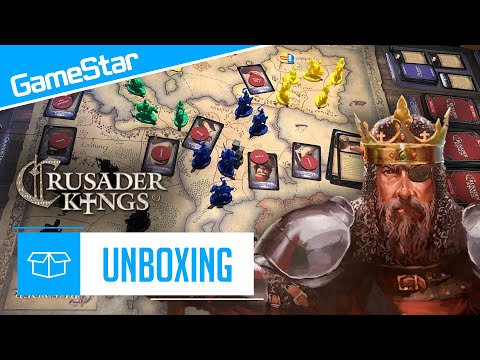 Irány a Szentföld! | Crusader Kings társasjáték unboxing - GameStar Hungary