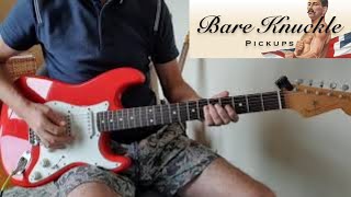 Video thumbnail for Fender 60's Stratocaster Fiesta Red Solo (Bareknuckle Mother's Milk pickups) by JMC79