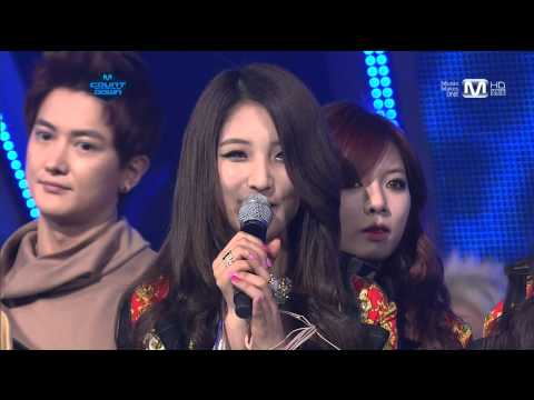120503 4minute - 1位 @ Mnet M!Countdown
