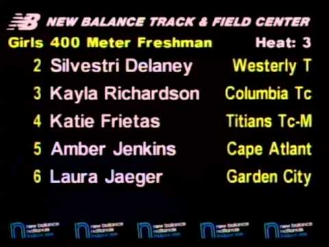 Girls 400m Freshman Heat 3 - New Balance Indoor Nationals 2011