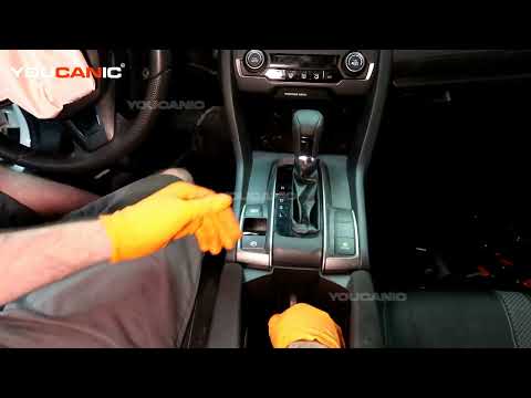 2016-2021 Honda Civic- Release Gear Shift Manually (Transmission Stuck in Park)