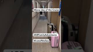 Worse day of the cruise #abfamilyadventures #iconoftheseas