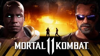 Mortal Kombat 11 - Geras Vs Terminator (VERY HARD)