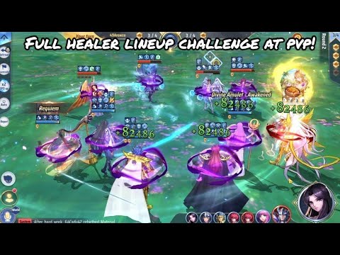 Saint Seiya: Awakening (KOTZ) - Full Healer Lineup Challenge at PvP!