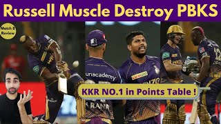 Andre Russell Destroy Punjab Kings | Umesh Yadav Lethal Bowling | KKR vs PBKS Review