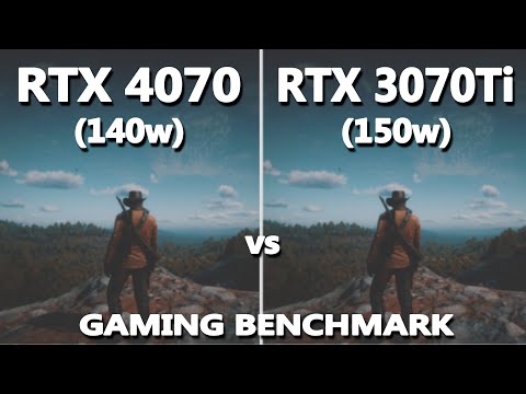 Laptop RTX 4070 vs RTX 3070Ti Gaming Benchmark Test in 2024 | Which one is Better? | 4070 vs 3070Ti