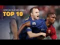 Top 10 goals by Barça's African players