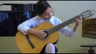 Campos Claudia - My 1st guitar exam in my school