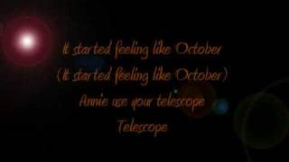 Annie Use Your Telescope - Jack&#39;s Mannequin