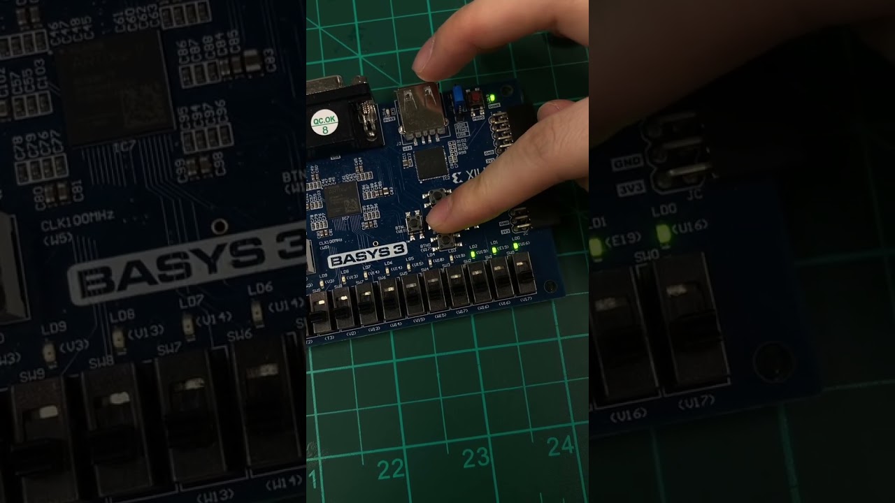 FPGA - 16bit Upcounter
