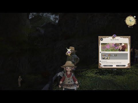 FFXIV Botanist Class Quest: Sap for Smiles