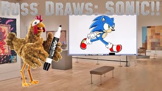 RUSS DRAWS: SONIC || Puppetaria How To