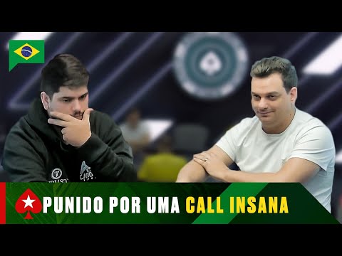 An Insane Call at BSOP 2022 ♠️ PokerStars Brazil