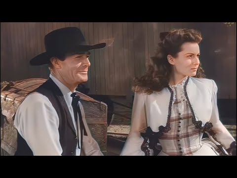 Colorized Western | Abilene Town (1946) Randolph Scott, Lloyd Bridges | subtitles