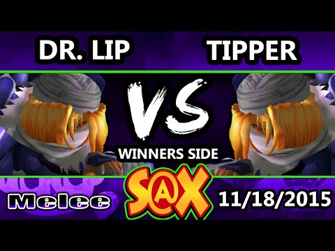 S@X 124 - Dr. Lip (Sheik) Vs. Tipper (Sheik) SSBM Tournament - Smash Melee