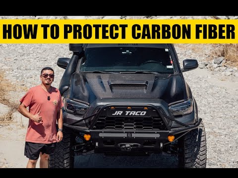 Toyota Tacoma Hood Swap Flat Hood to SEIBON TR Carbon Fiber Hood How to Install | Watch This First!