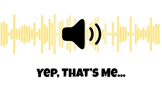 *ORIGINAL* Yep, That's Me You're Probably Wondering...