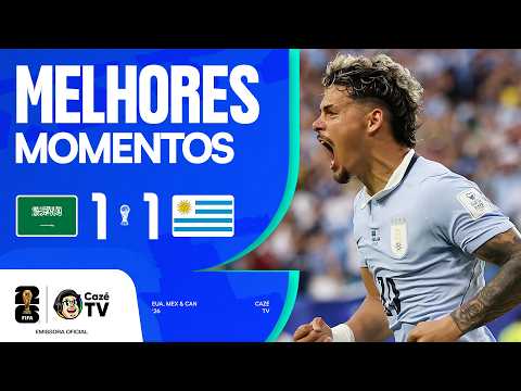 Melhores momentos de Arábia Saudita x Uruguai