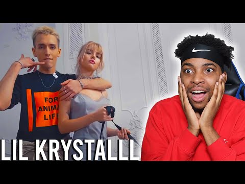 FIRST TIME REACTING TO LIL KRYSTALLL || AIR FORCE 1 IS MY FAVORITE SONG 😍😍??