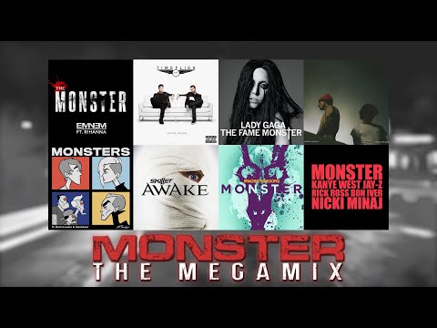 Monster: The Megamix (Eminem ft. Rihanna + 7 others) - 100TH MASHUP!!