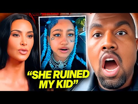 Kanye Reveals DISGUSTING Things Kim Kardashian Makes North West Do ( Hanging out with Drug Ab*sers)