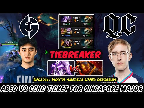 Evil Geniuses vs Quincy Crew Tiebreaker | Abed Void Spirit Ticket For Singapore Major DPC 2021 NA