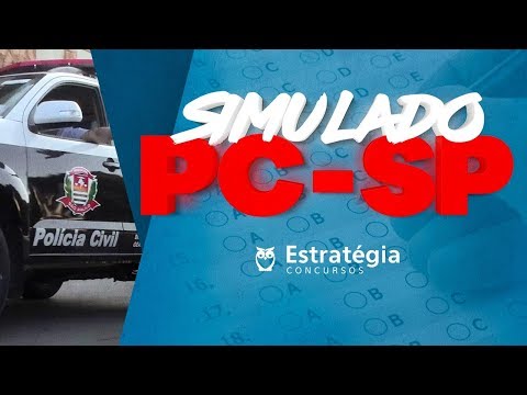 PC-SP: Correção do Simulado