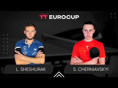 09:55 Liubomyr Sheshurak - Serhii Cherniavskyi 05.04.2024 TT Euro.Cup Ukraine Star. TABLE 3
