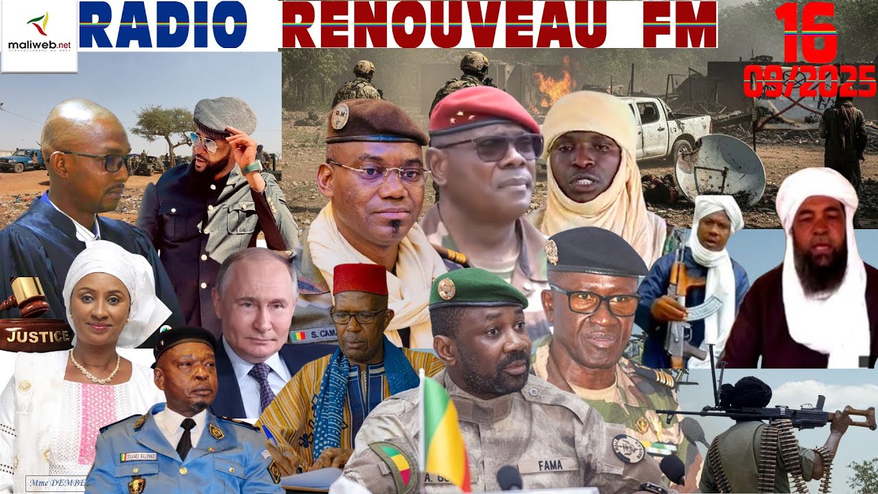 La Revue de Presse de la RADIO RENOUVEAU FM du 16 Septembre 2025