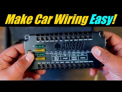 First Look: No Relays, Less Wiring, Less Fuses- Aces EFI PDM | Aces Fuel Injection Wiring |