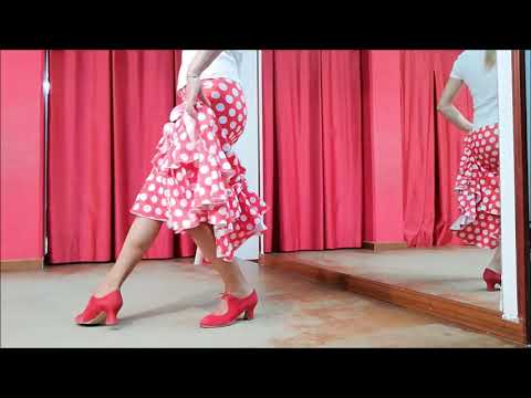 Aprende a bailar "LA SEGUNDA" paso a paso. Curso de SEVILLANAS con Susana