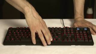 Asus Cerberus Mech gaming keyboard unboxing + RGB 