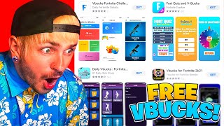 10 Apps That Give *FREE* VBucks in Fortnite... (LEGIT)