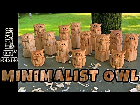 Minimalist 1x1 Owl tutorial thumbnail