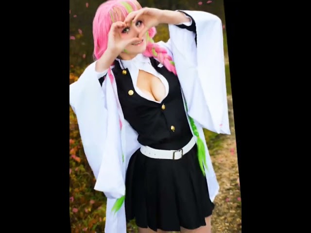 Vídeo relacionado con DACHENG Póster con impresiones de personajes de anime para Demon-Slayer-Mitsuri-Cosplay - Licencia Oficial