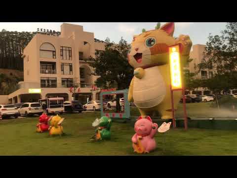 星球哥國慶節快樂遊玩肇慶貓爪穀景區