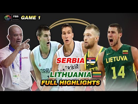 SERBIA VS LITHUANIA  "FULL HIGHLIGHTS" | Aug. 10, 2019 | FRIENDLY MATCH GAME 1 | FIBA WC PREPARATION