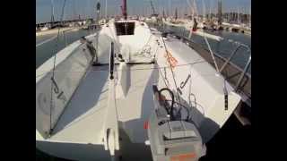 preview picture of video 'Essai du Torqeedo Travel 1003 sur le voilier J70'