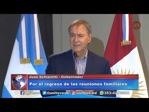 Schiaretti anunció que pedirá reuniones familiares