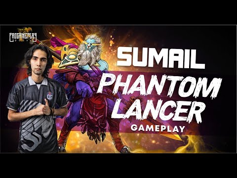 Sumail Phantom Lancer Safe Lane Dota 2 | Ranked Match | Gameplay