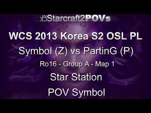 SC2 HotS - WCS 2013 KR S2 PL - Symbol vs PartinG - Ro16 Group A - Map 1 - Star Station - Symbol