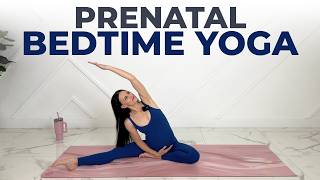 Gentle Pregnancy Yoga Before Bed | Melt Away Tension & Sleep Better