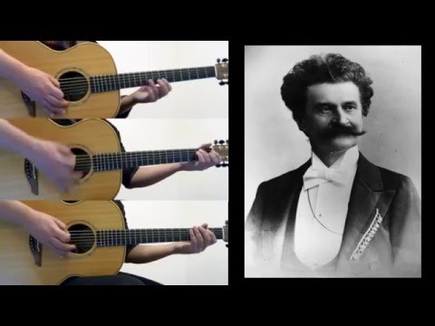 Johann Strauss II - Trisch Trasch Polka - Acoustic Guitar Orchestra