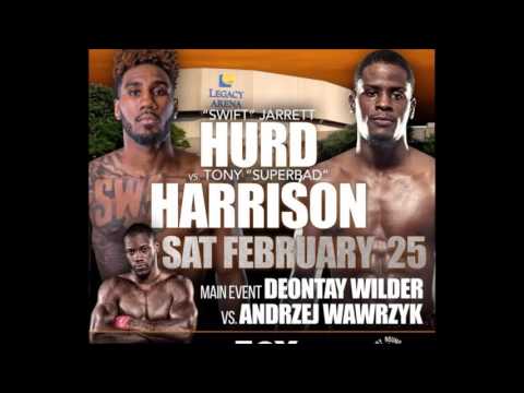 Tony Harrison vs Jarrett Hurd February 25, 2017 PBC #HarrisonHurd
